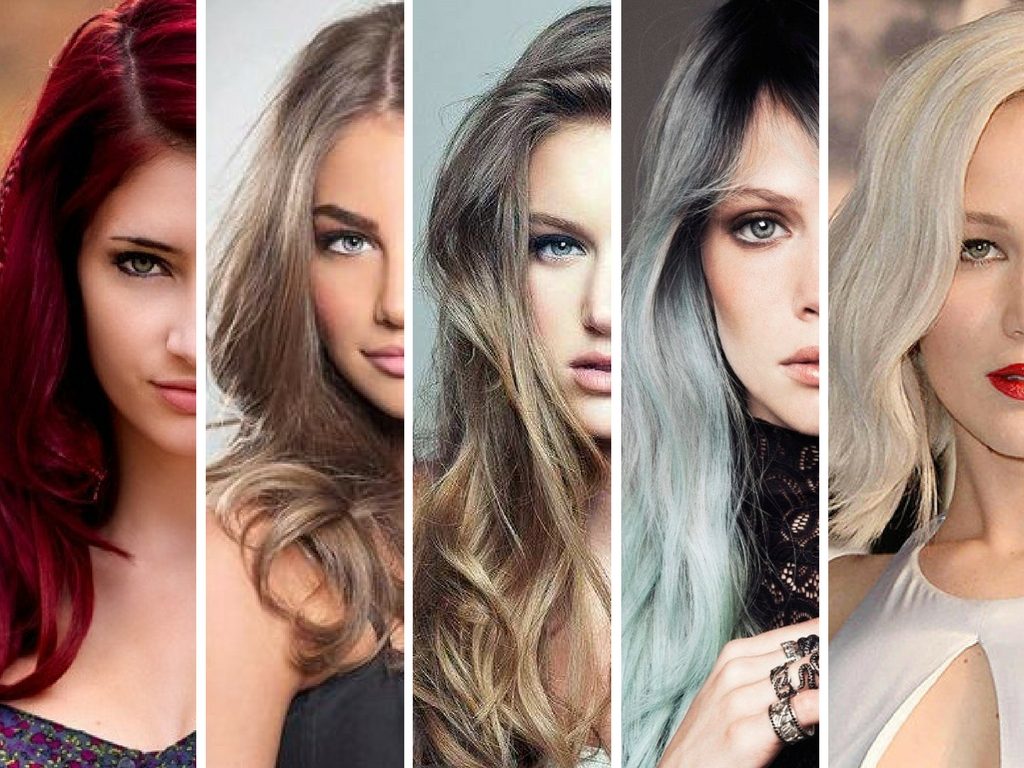 Подбор цвета волос онлайн по фото мелирование